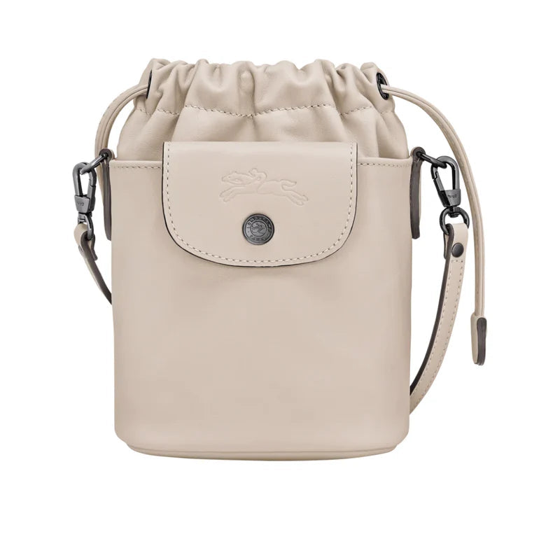 LONGCHAMP Paper Le Pliage Xtra XS Bucket Leather bag