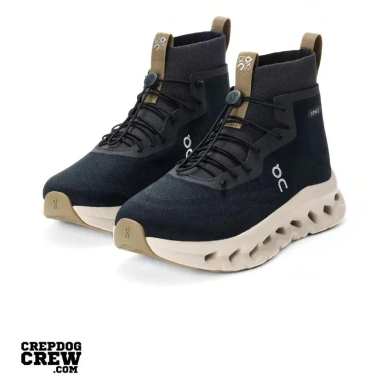ON Running Cloudtilt Loewe high BLACK OATMEAL OLIVE