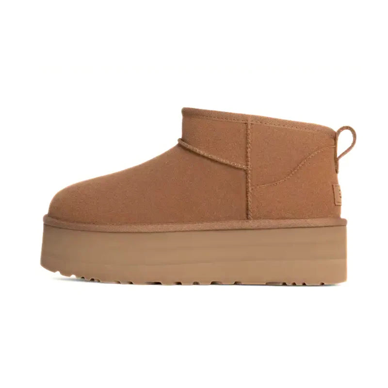 UGG CHESTNUT Classic Ultra Mini Platform (W)