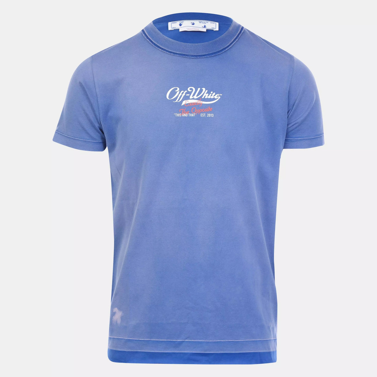 Off White Wave Off Raw Slim T-Shirt
