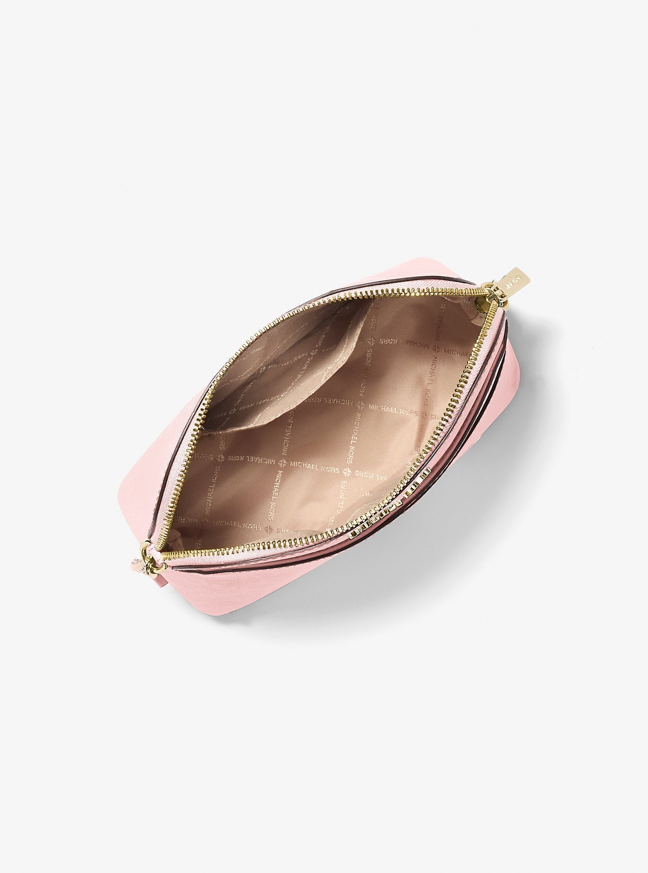 Jet Set Travel Medium Dome Crossbody Bag Powder Blush Powder Blush