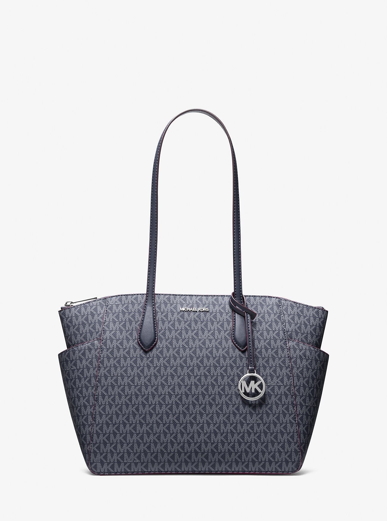 Marilyn Medium Signature Logo Tote Bag Admiral Admiral