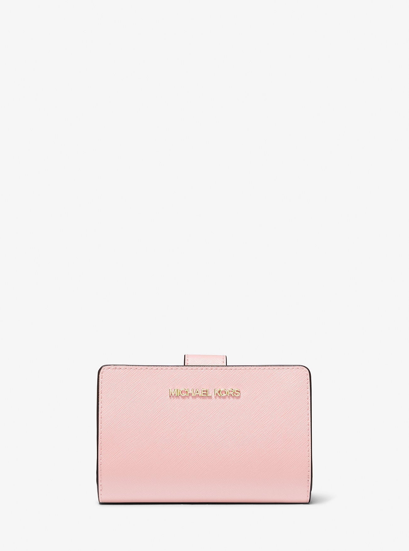 Medium Crossgrain Leather Wallet Powder Blush Powder Blush