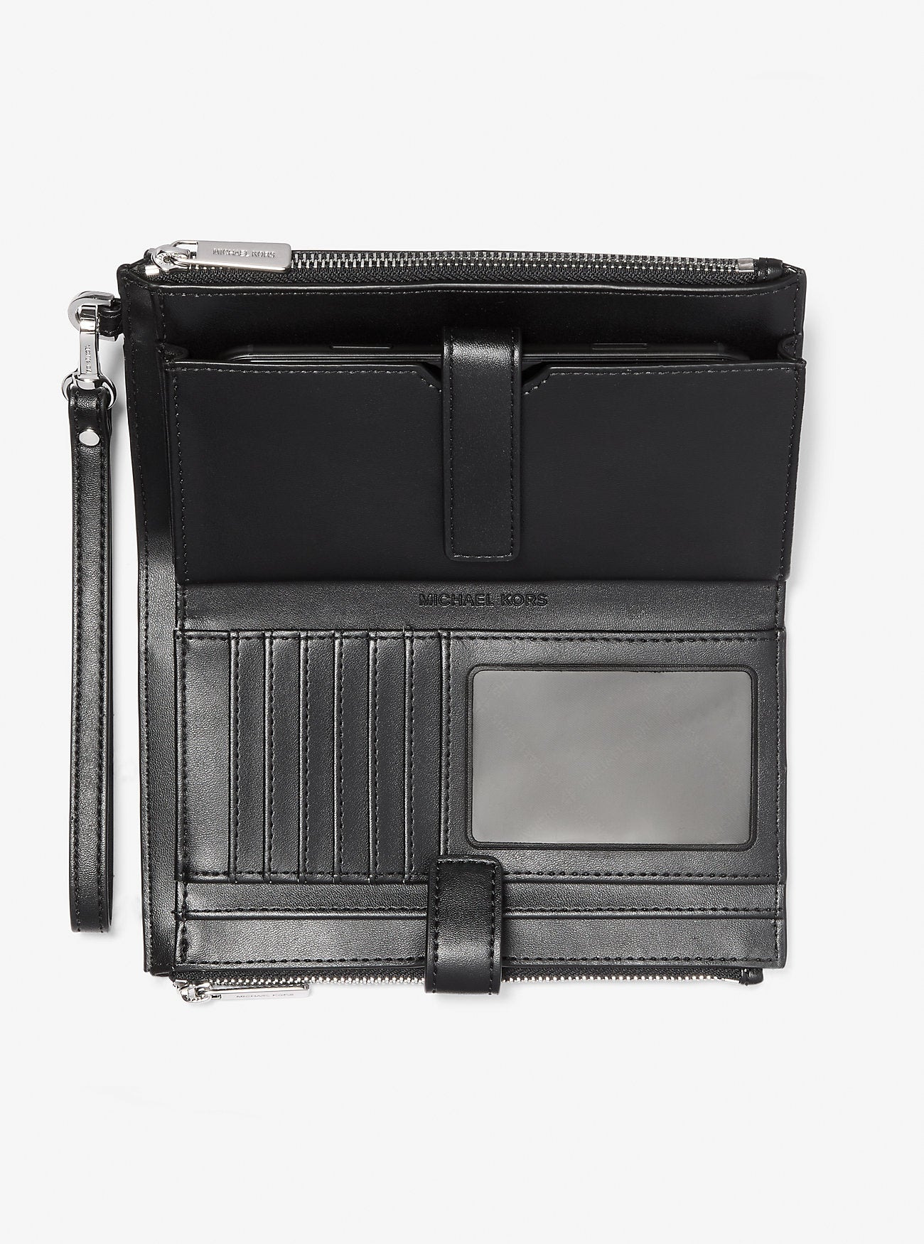 Jet Set Logo Smartphone Wallet Black Black