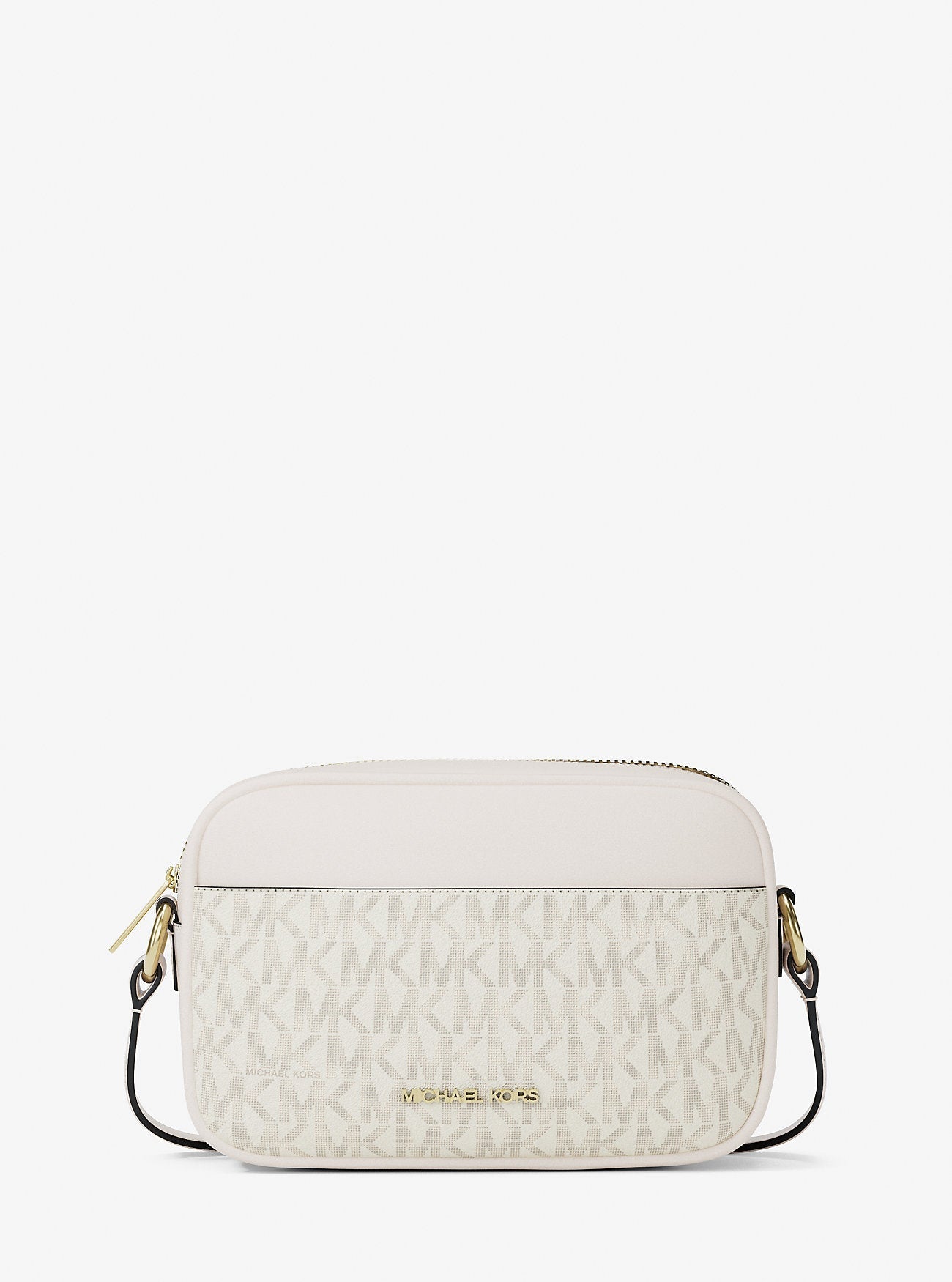 Jet Set Small Signature Logo Camera Crossbody Bag Lt Crm Multi Lt Crm Multi