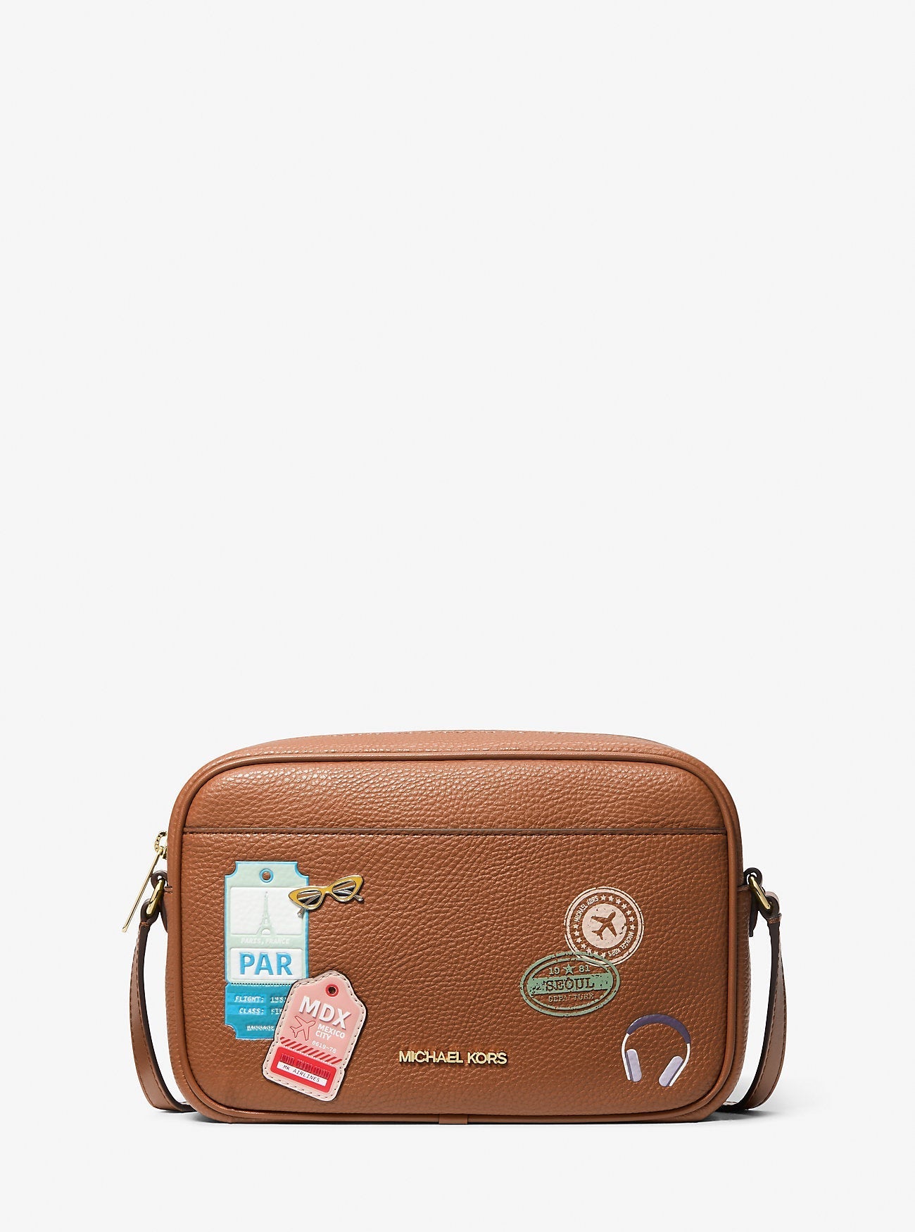 Jet Set Large Embellished Camera Crossbody Bag Luggage Luggage