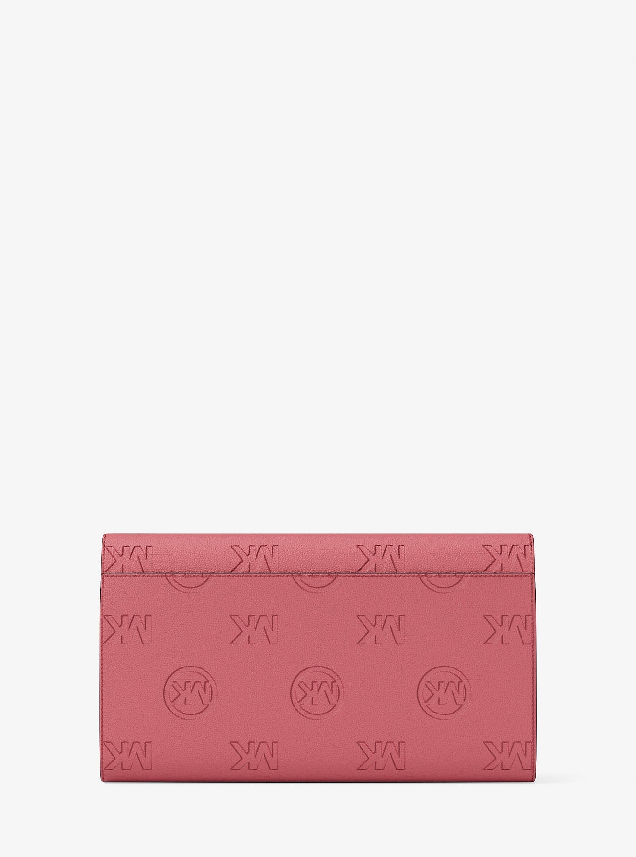 Carson Large Logo Debossed Wallet Hibiscus Hibiscus
