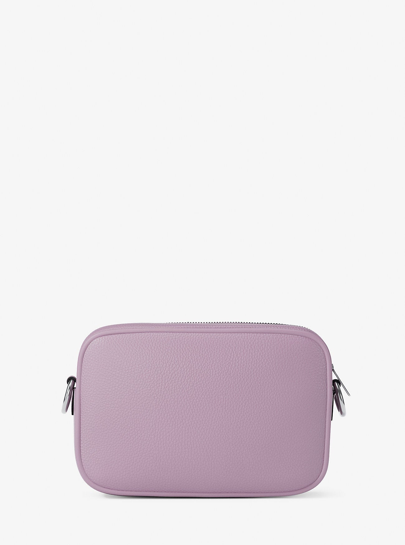 Jet Set Pebbled Leather Camera Crossbody Bag Lt Quartz Lt Quartz