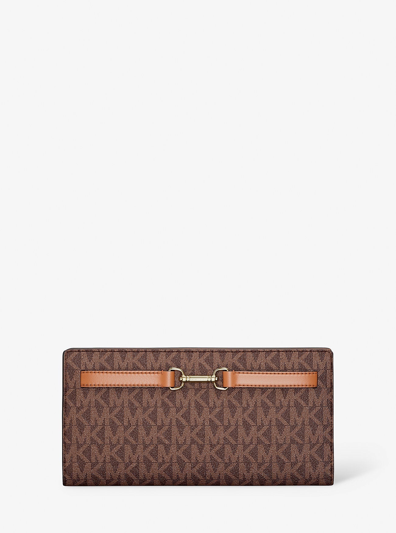 Carson Large Signature Logo Wallet Brown Brown