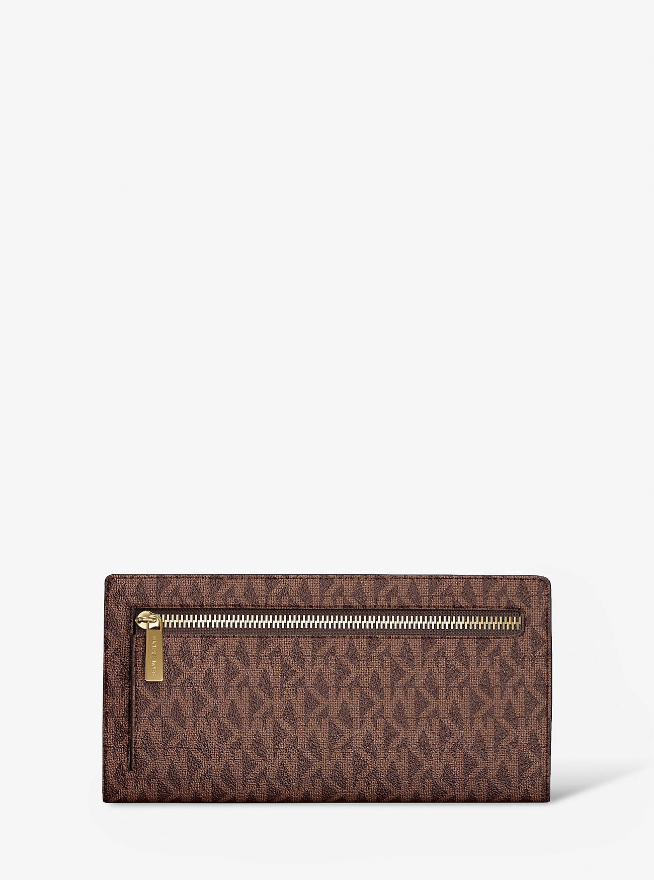 Carson Large Signature Logo Wallet Brown Brown