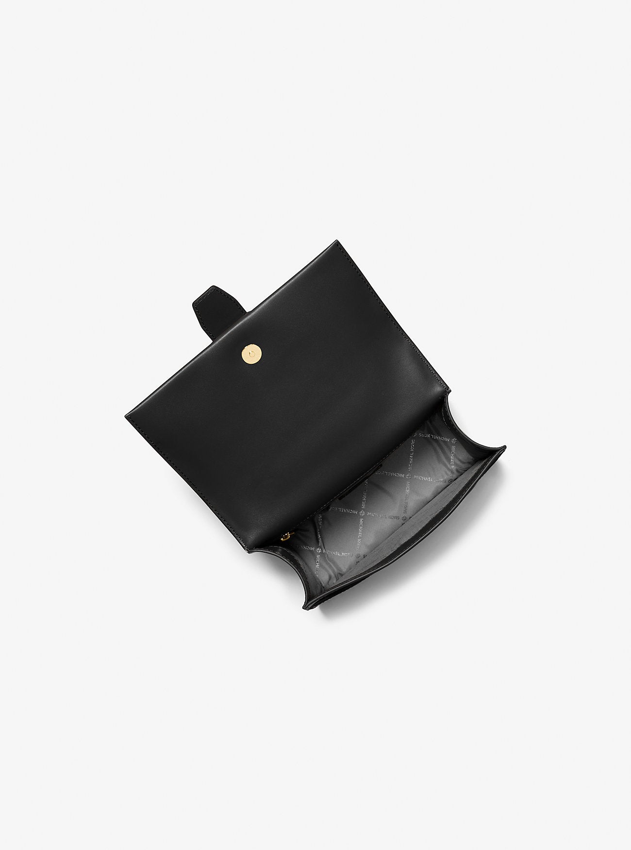 Greenwich Small Saffiano Leather Crossbody Bag Black Black