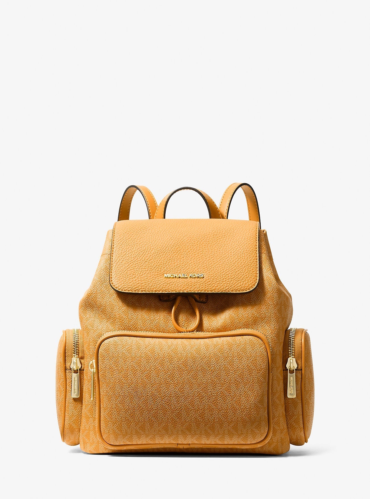 Merritt Small Signature Logo Cargo Backpack Radiant Orange Radiant Orange