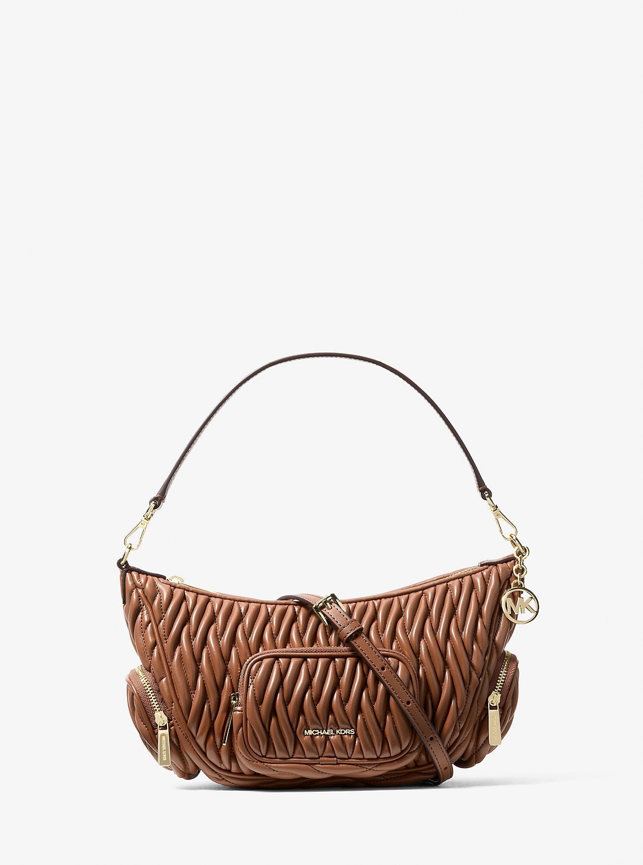 Merritt Matelasse Convertible Crossbody Bag Luggage Luggage