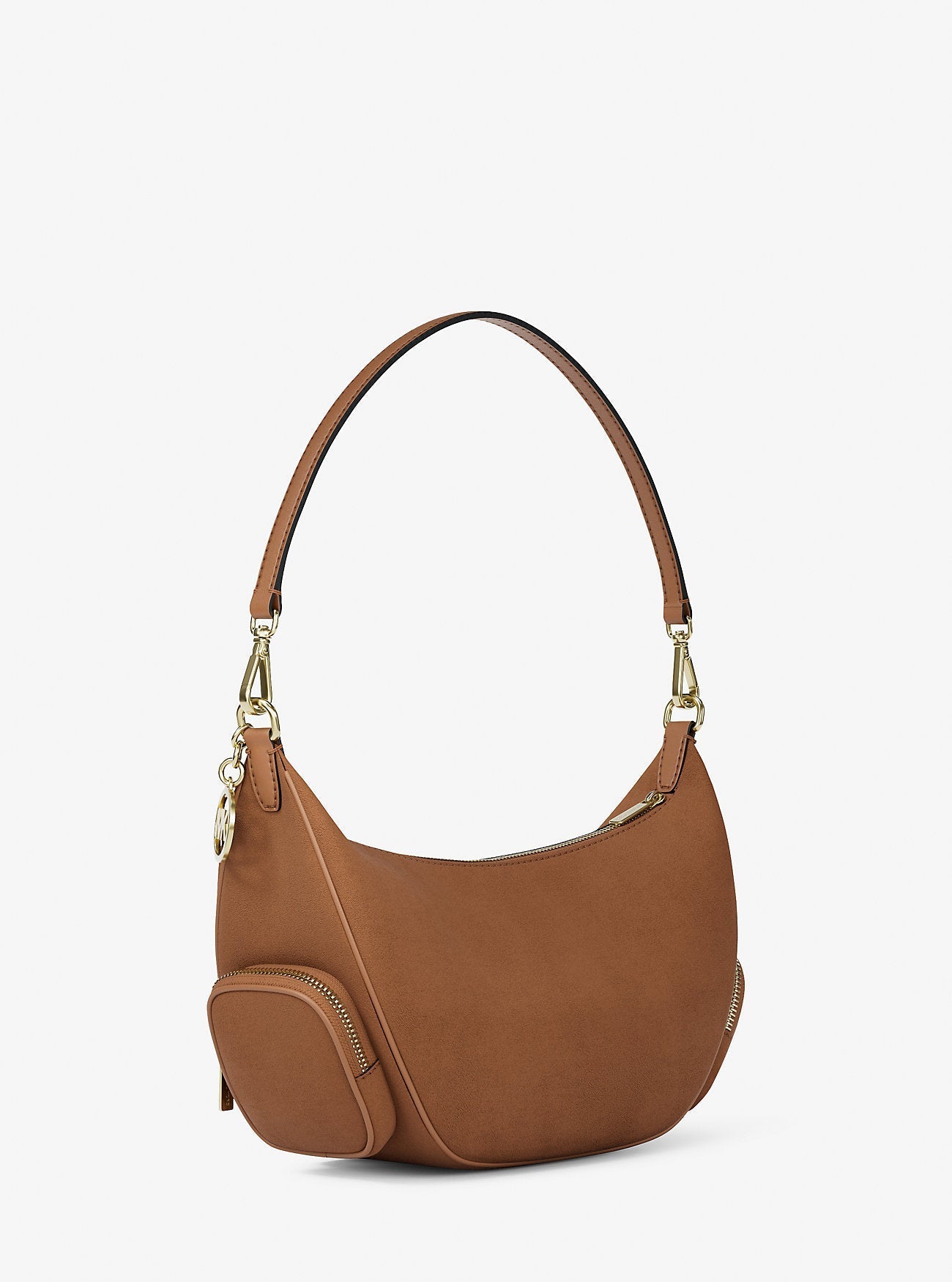 Merritt Medium Suede Convertible Shoulder Bag Luggage Luggage