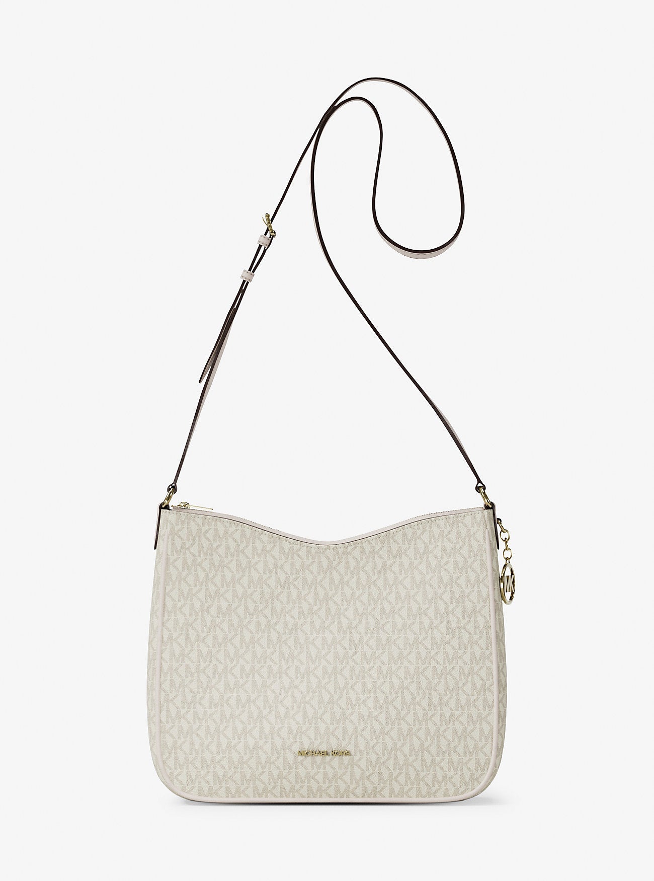Michael Kors Nayla Medium Signature Logo Messenger Bag Lt Crm Multi