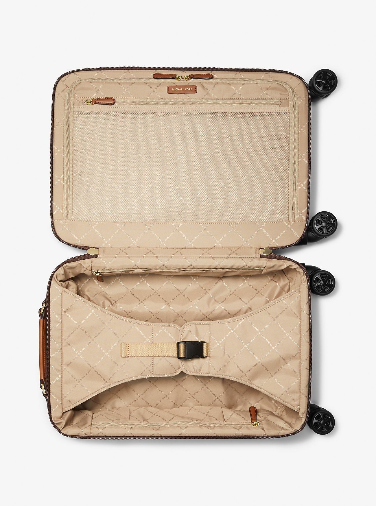 Michael Kors Small Signature Logo Suitcase Brown