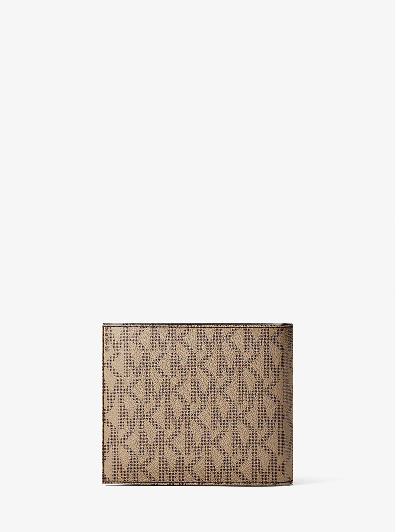 Cooper Logo Billfold Wallet With Coin Pouch Camel Camel