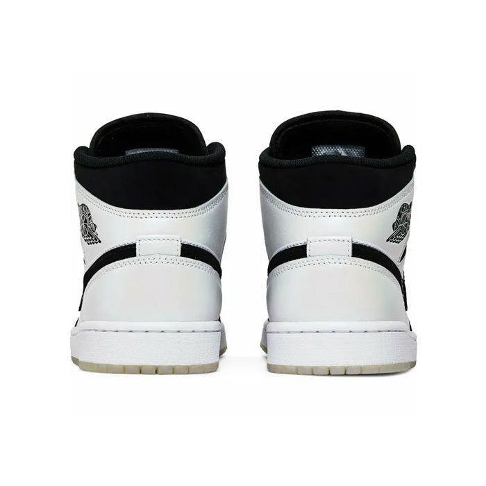 Air Jordan 1 Mid SE "Black and White / Diamond"