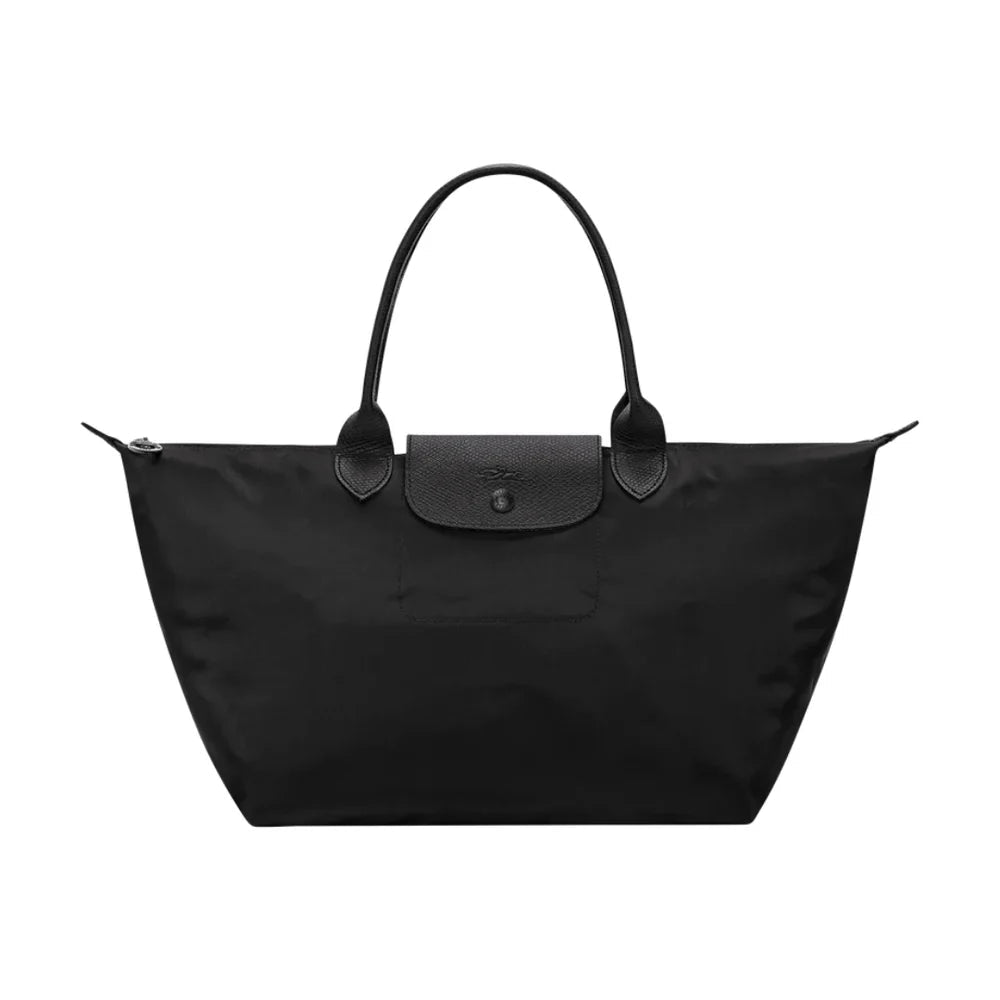 LONGCHAMP Black Le Pliage One L Canvas Handbag