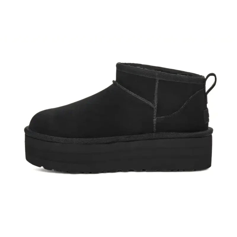 UGG BLACK Classic Ultra Mini Platform (W)