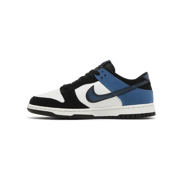 Nike Dunk Low 'Airbrush Swoosh - Industrial Blue'
