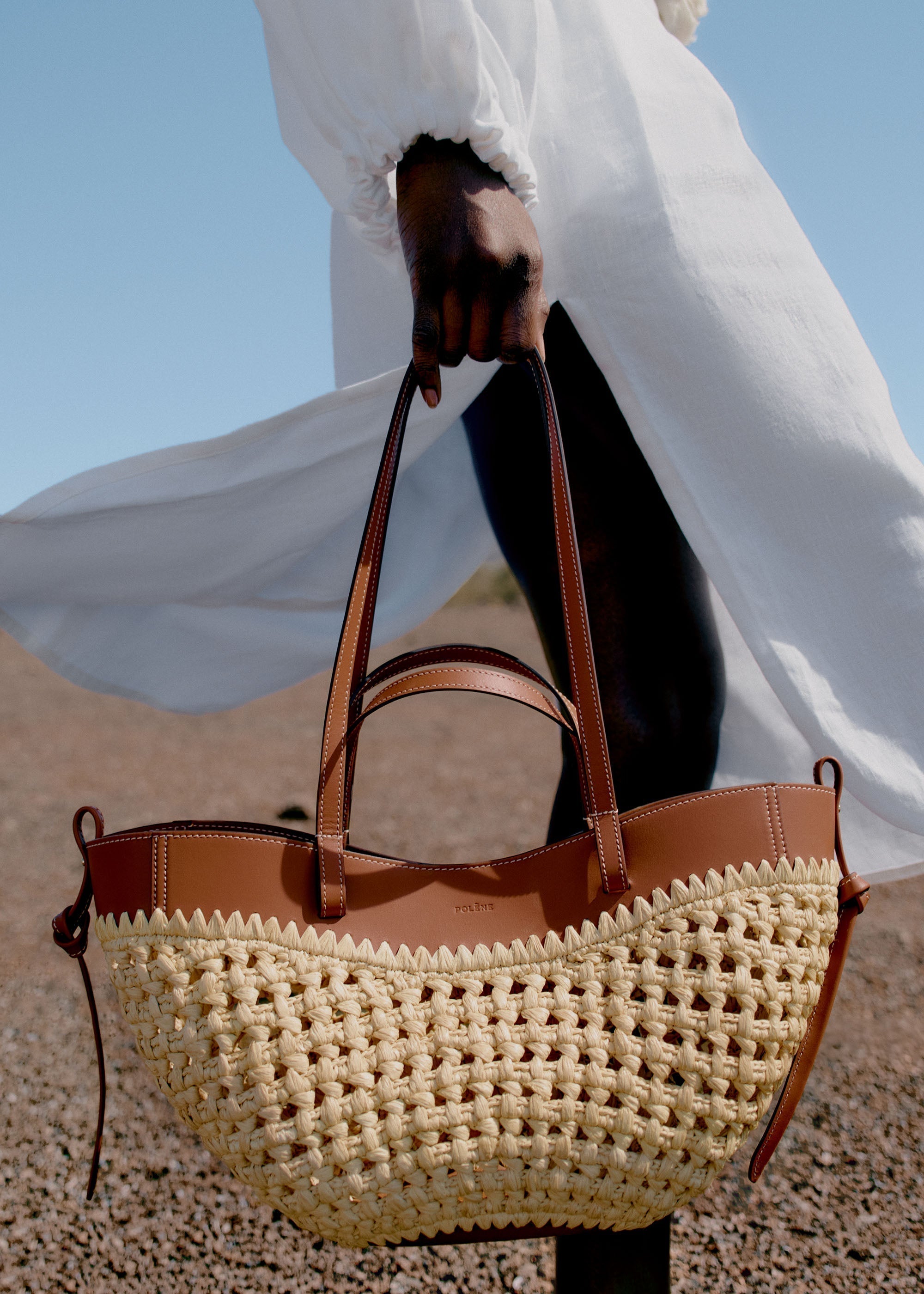 Polene Cyme Mini Raffia