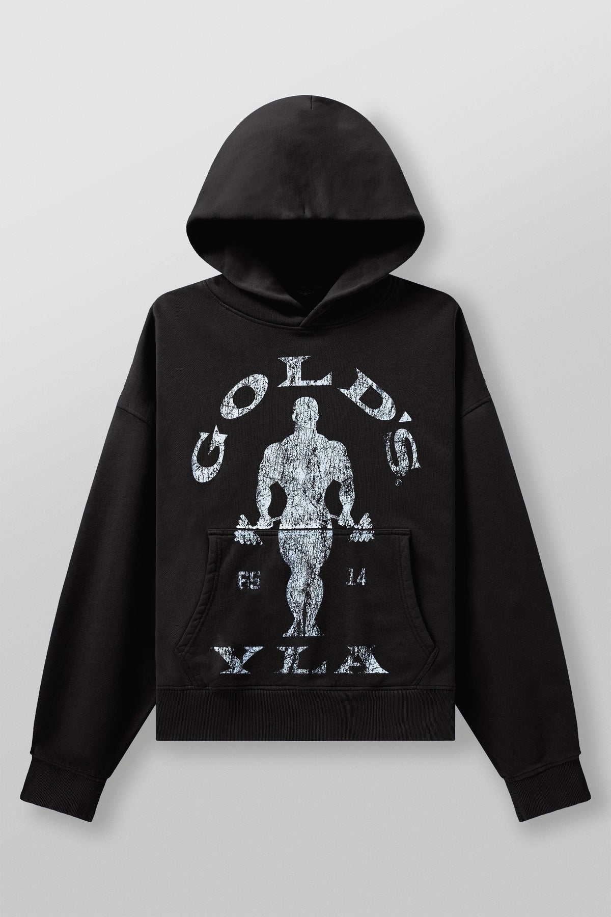 5161 - Golds Gym Classic Pullovers Black Wash - Unmatched Kicks-YOUNG LA