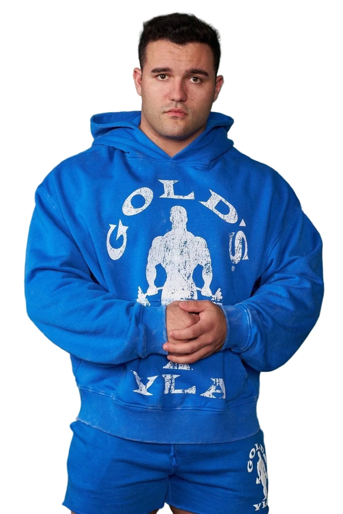 5161 - Golds Gym Classic Pullovers Blue Wash - Unmatched Kicks-YOUNG LA