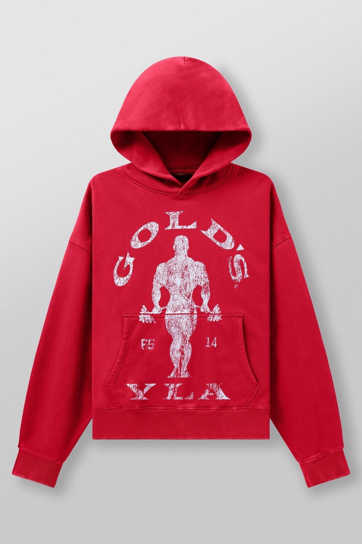 5161 - Golds Gym Classic Pullovers Red Wash - Unmatched Kicks-YOUNG LA
