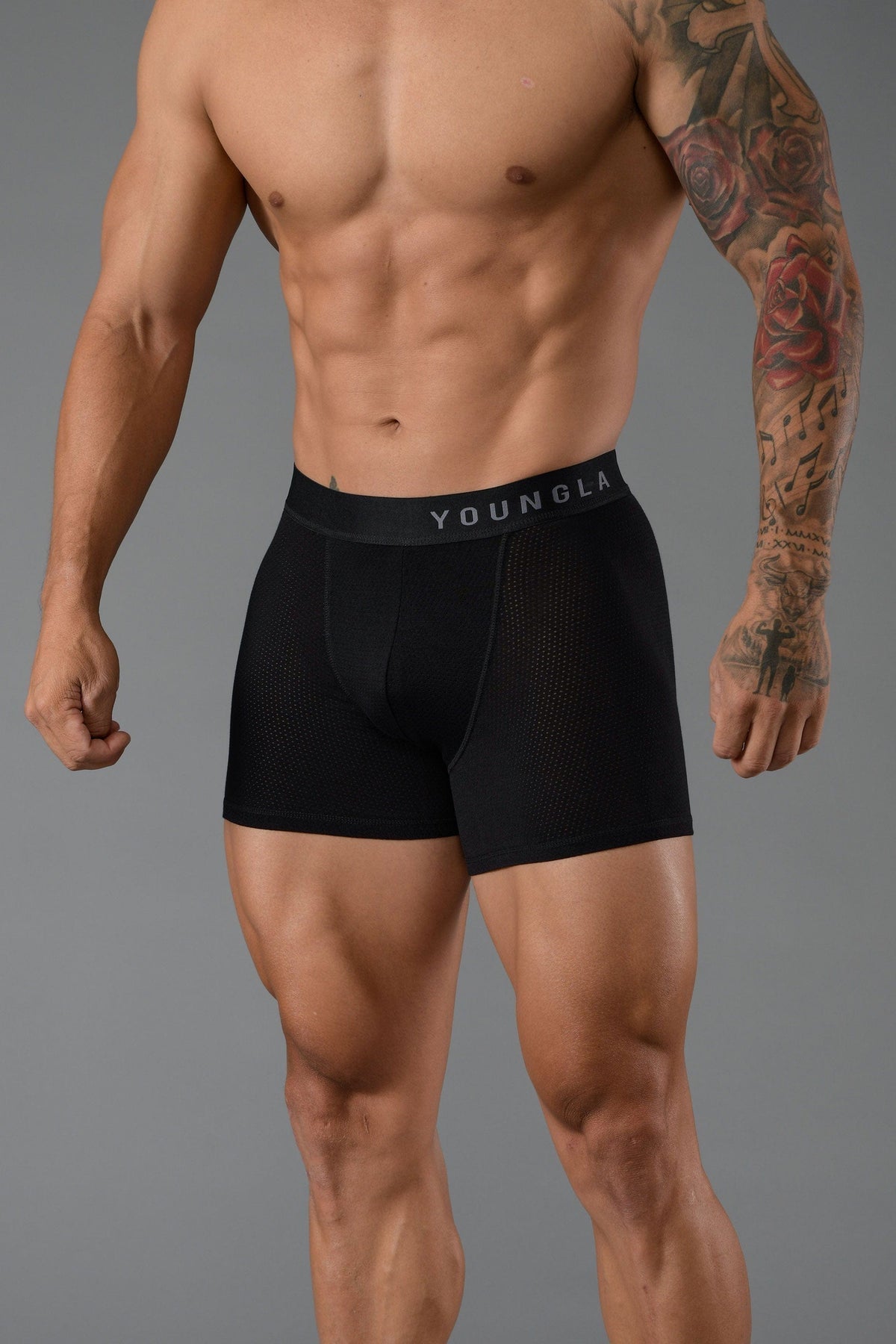 703 Goat Briefs 3 Pack All Black - Unmatched Kicks-YOUNG LA