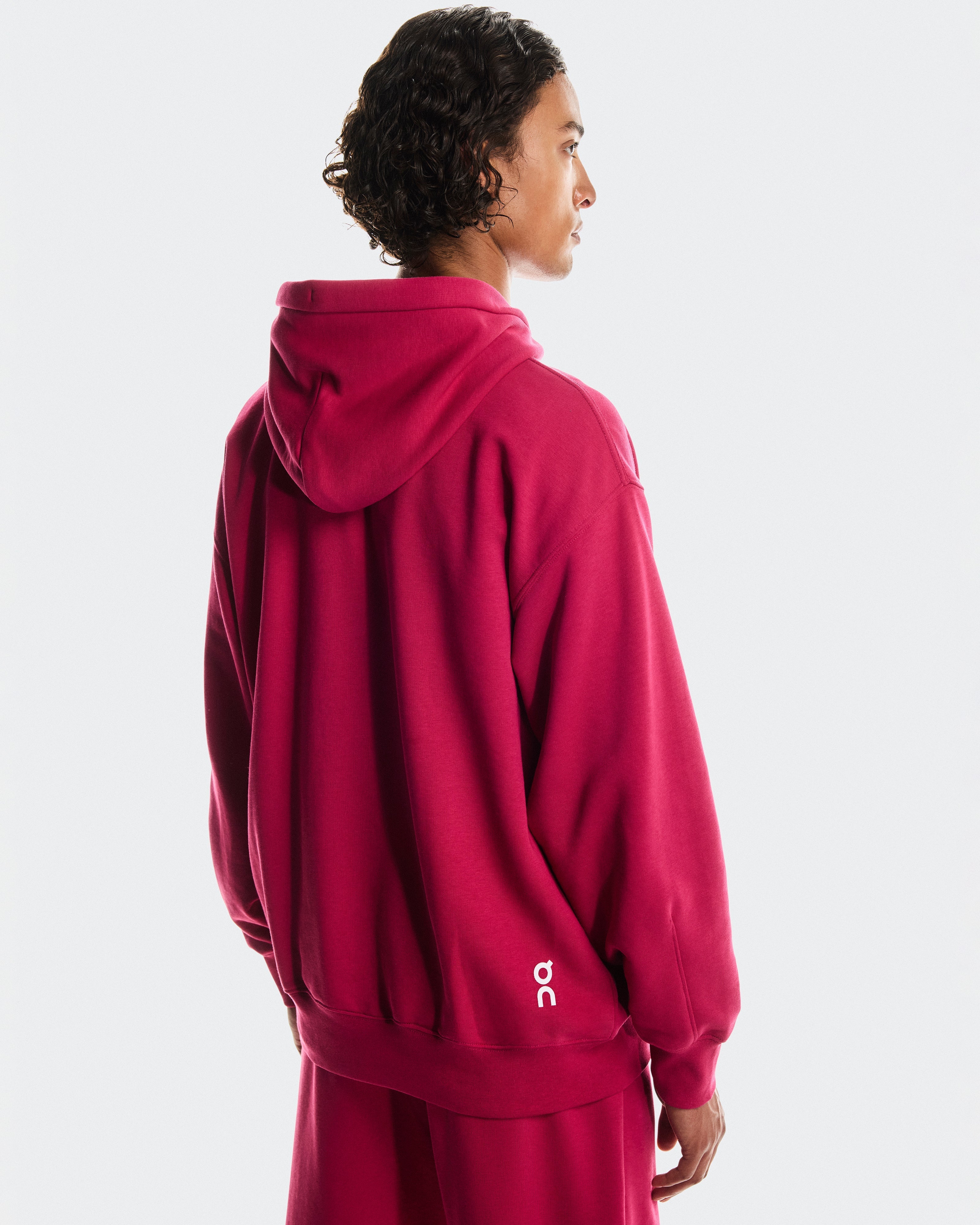 On Club Hoodie Grenadine