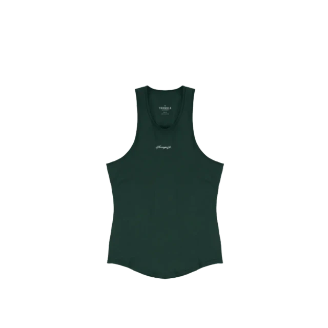 Young LA Signature Tanks Forest Green