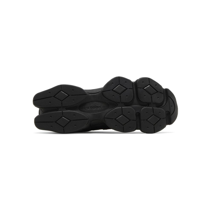 New Balance 9060 'Triple Black Suede Patent'