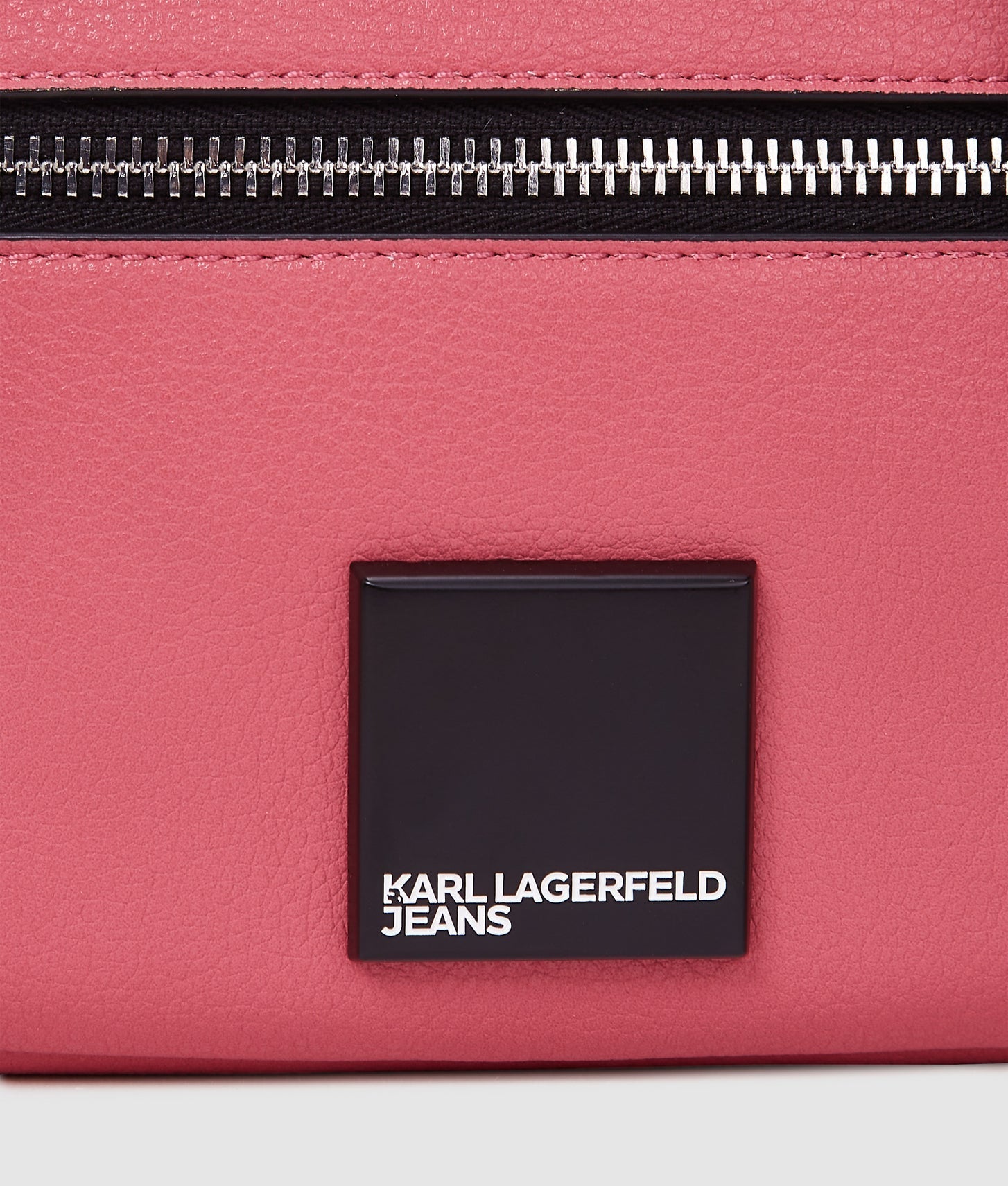 KarlLagerfeld Box Logo Crossbody Camera Bag Slate Rose