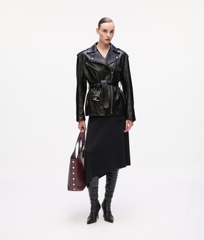 KarlLagerfeld Krocky Marais Shoulder Bag Black-Nickel