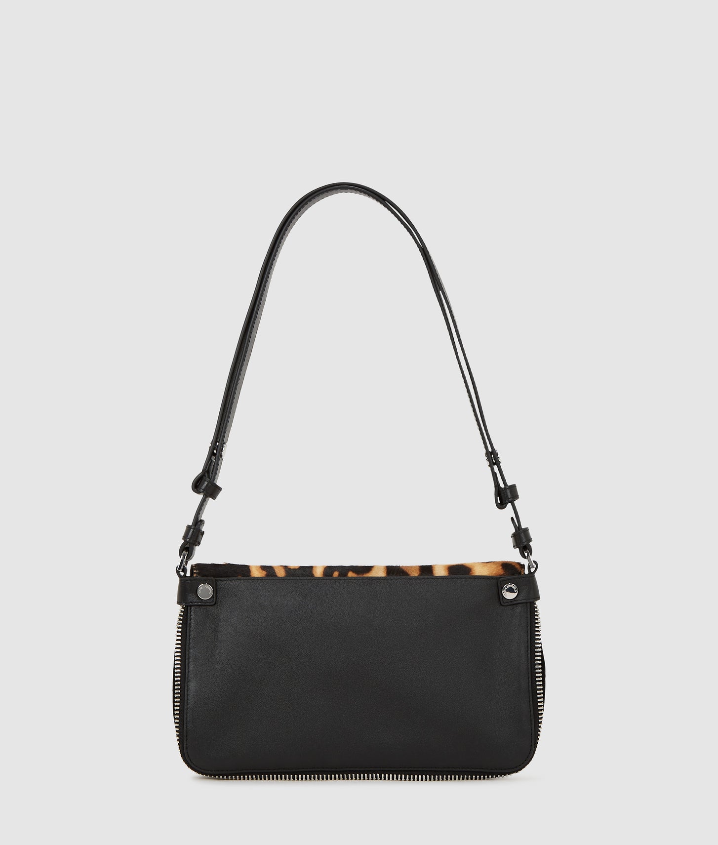 KarlLagerfeld Khardware Leopard Shoulder Bag Leopard