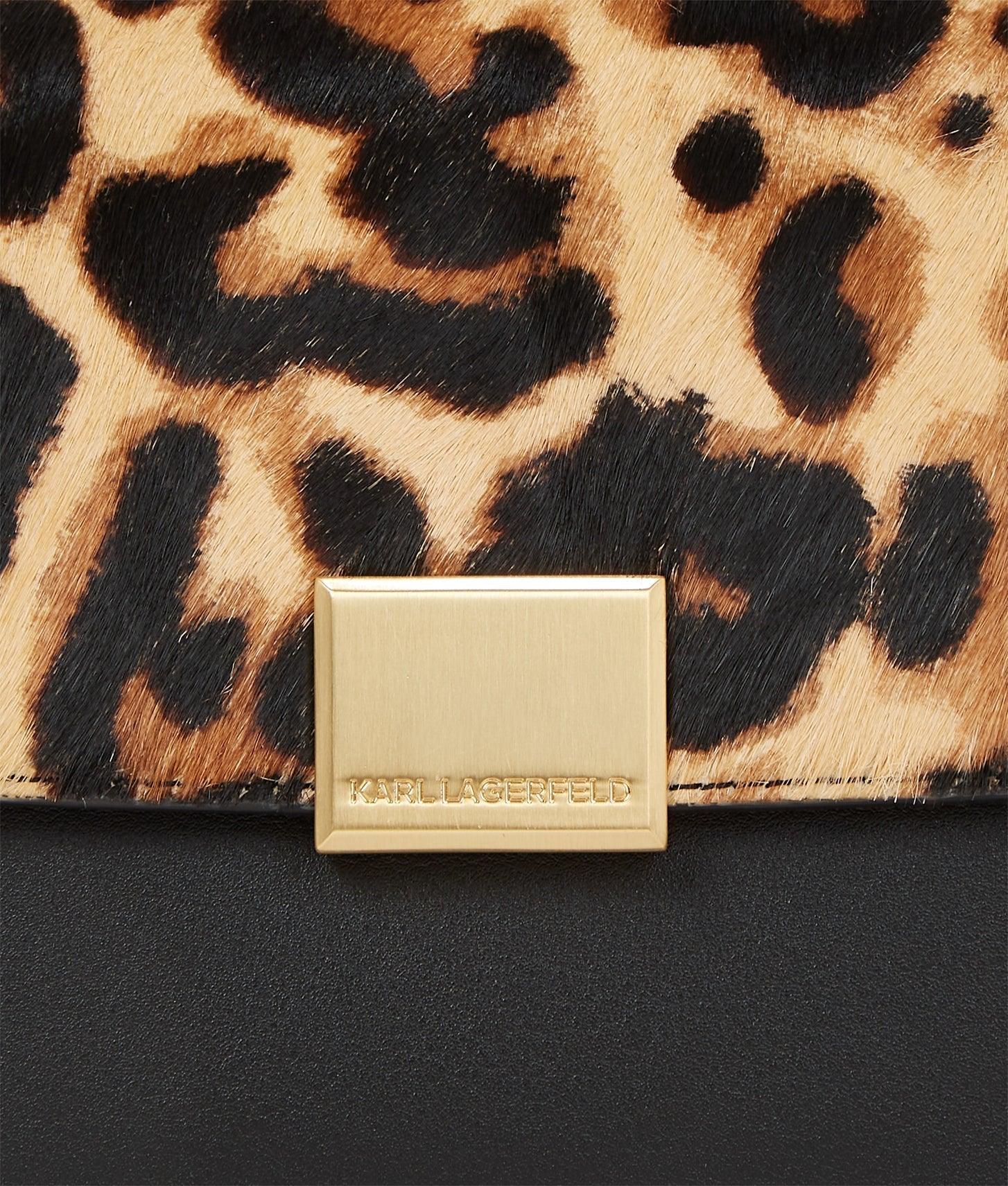 KarlLagerfeld Kforever Small Leopard Crossbody Bag Leopard