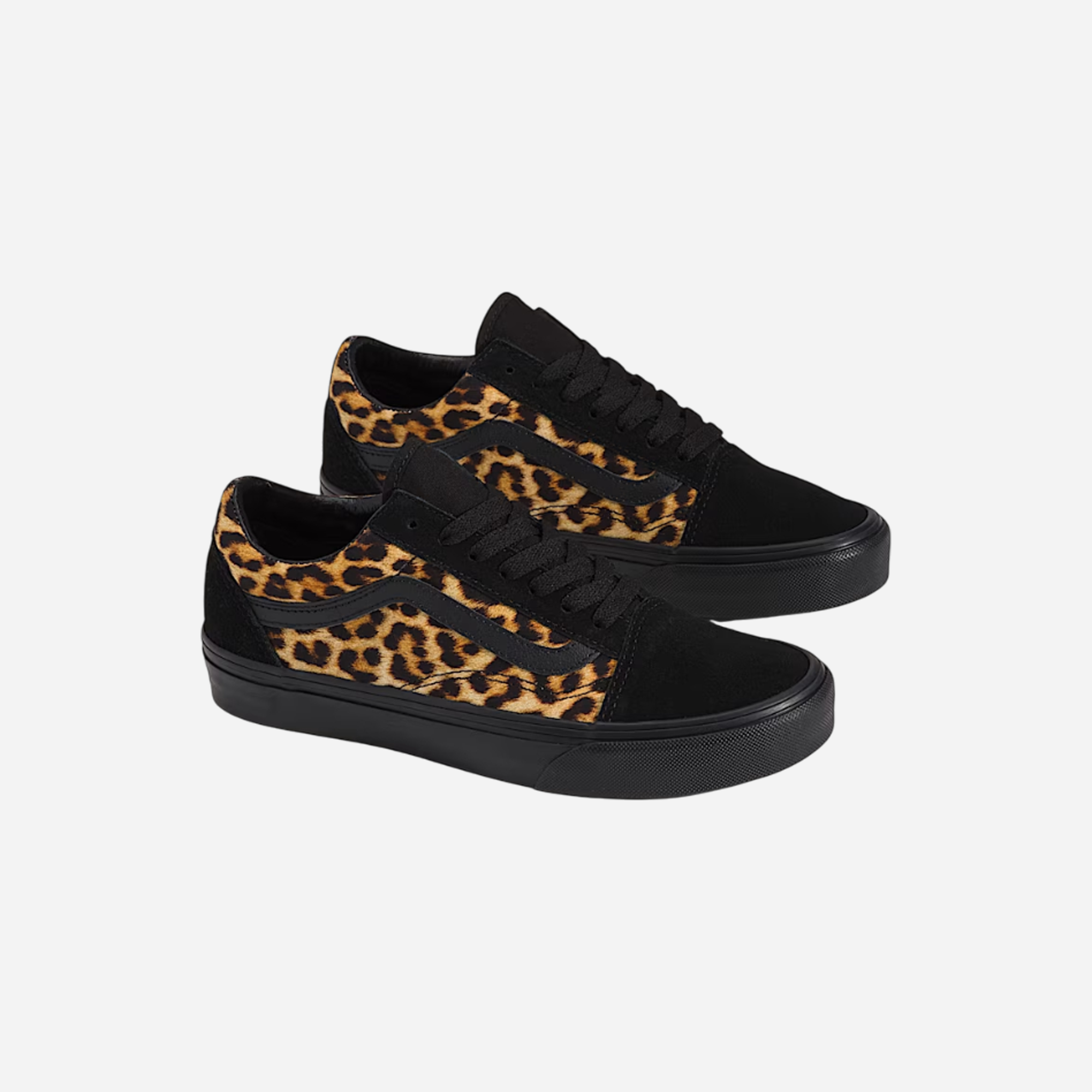 Vans Old Skool Leopard Brown Black