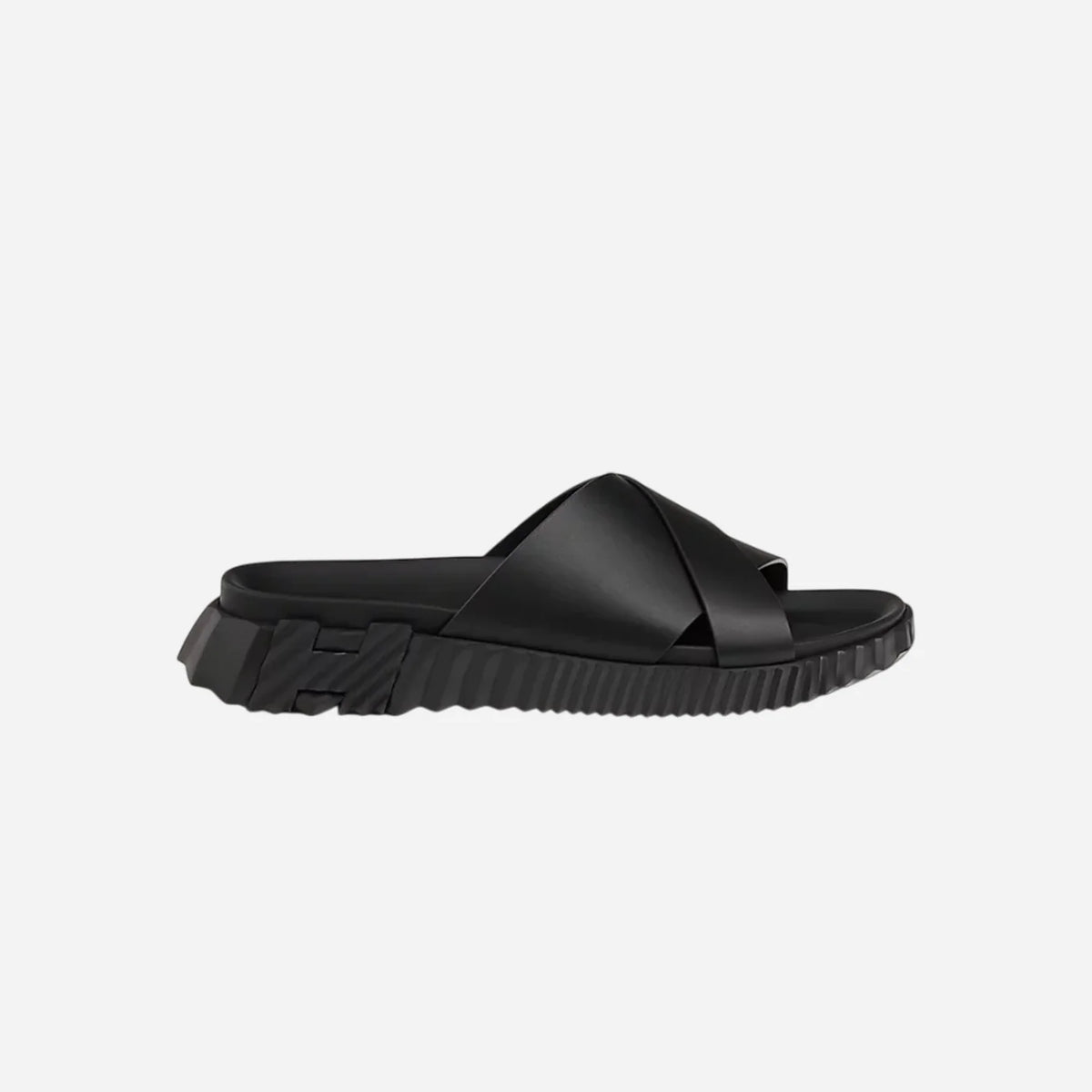 Hermes Infra Sandal Noir