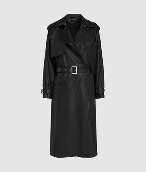 KarlLagerfeld Ksignature Oversized Moon Bag Black-Nickel