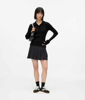 KarlLagerfeld Cord Nylon Shoulder Bag Black