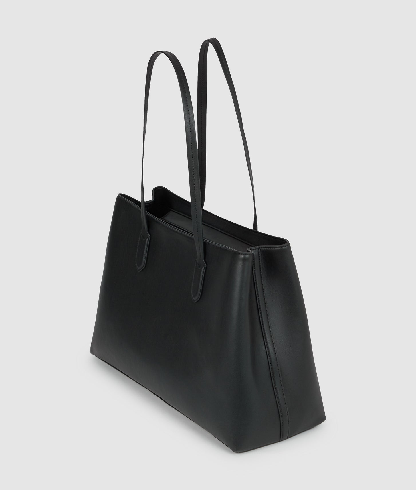 KarlLagerfeld Ikon Smooth Large Tote Bag Black