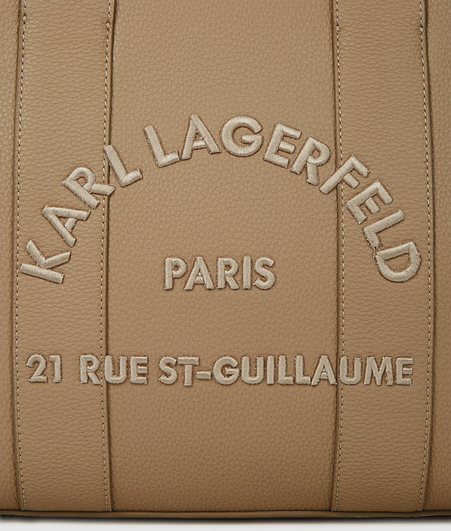 KarlLagerfeld Rue St-Guillaume Medium Tote Bag Nougat