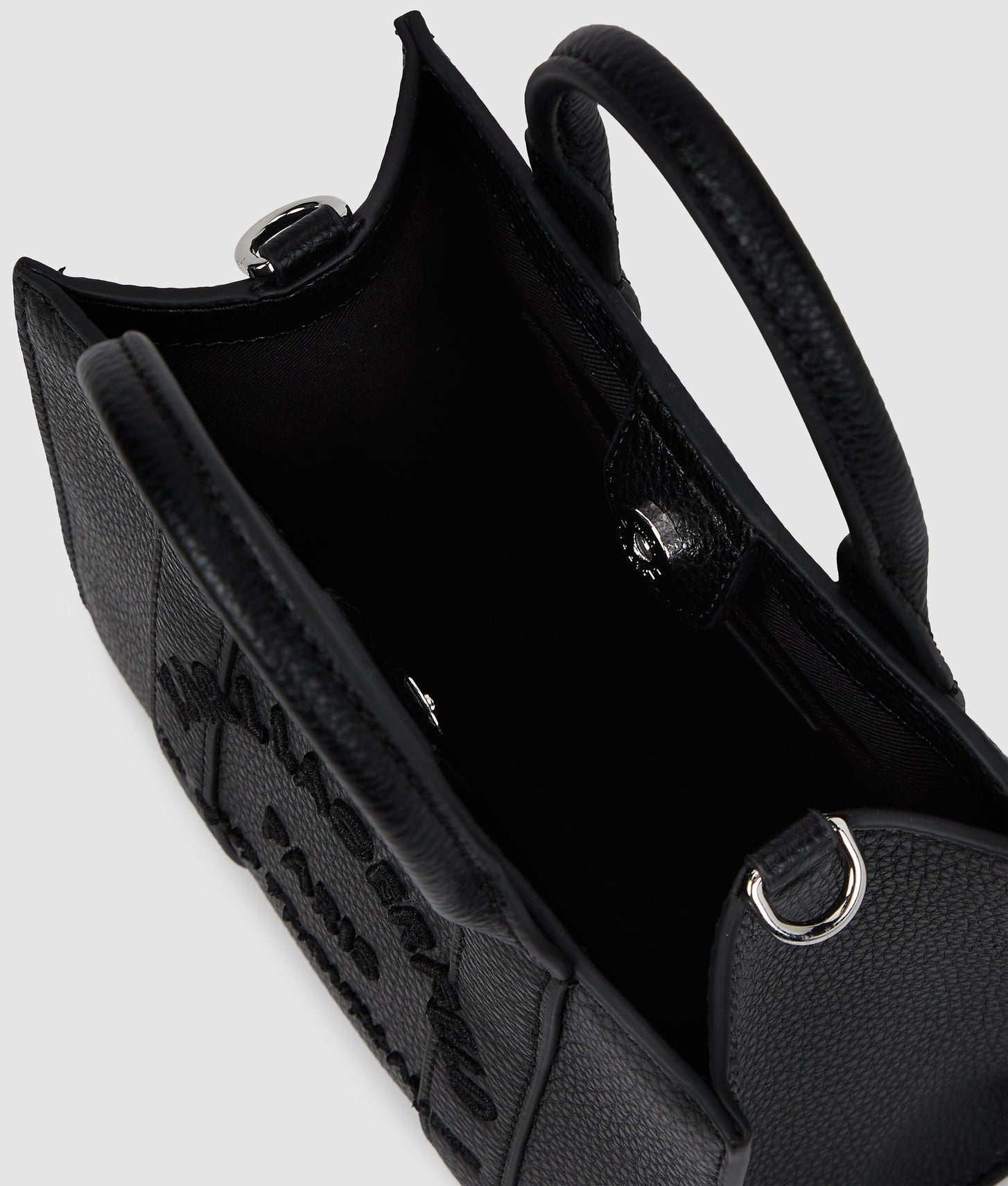 KarlLagerfeld Rue St-Guillaume Mini Tote Bag Black