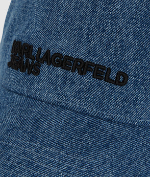 KarlLagerfeld Two-Tone Denim Shopper Standard Blue Denim-Light Denim