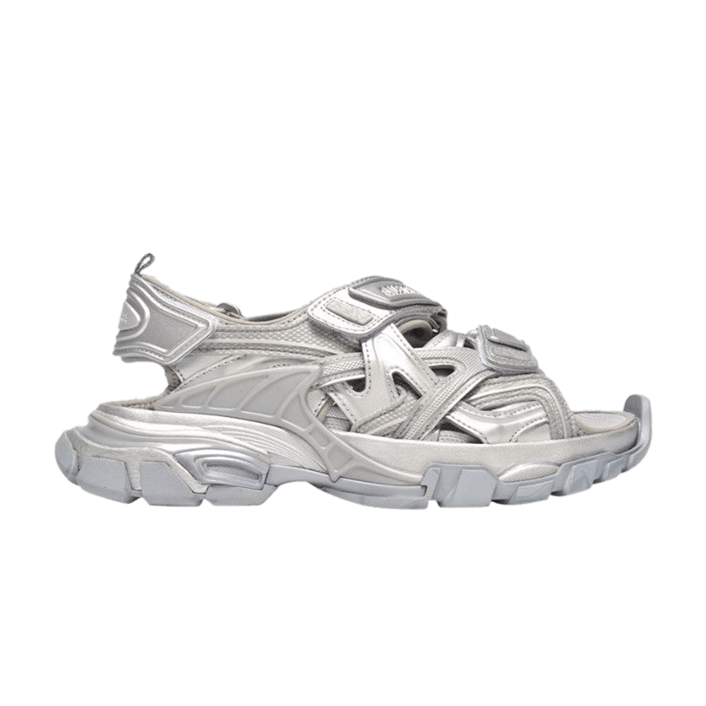 Balenciaga Wmns Track Sandal 'silver Metallic'