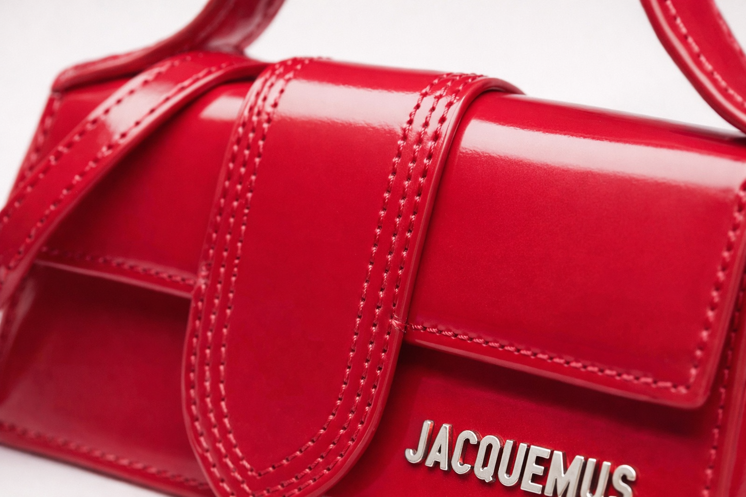Jacquemus Red Le Grand Bambino(with dustbag only)