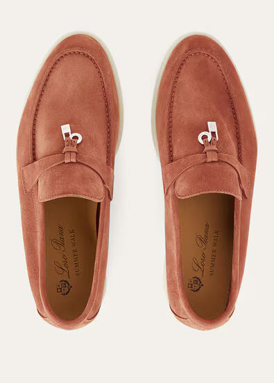 Lord Piana  Dusty Orange (L0BF) Summer Charms Walk Loafer