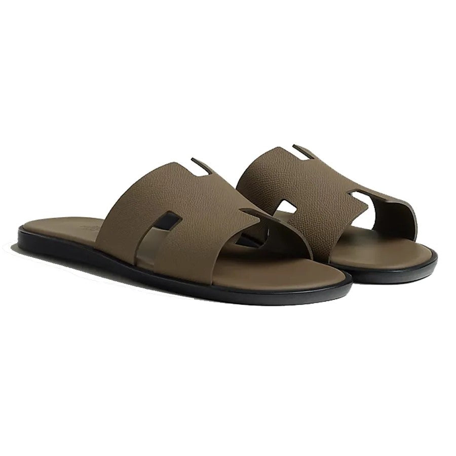 HERMES IZMIR SANDAL ETOUPE