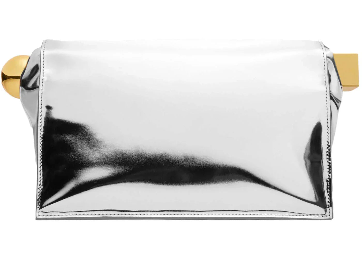 Jacquemus La Pochette Rond Carré Silver